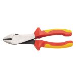 1000V VDE Insulated Long Nose Pliers, Bi-Color Double Injection Molded Handle, Ergonomic Design, 60CrV Alloy Steel Forged, DIN EN IEC 60900:2018 Certified Electrician Tool