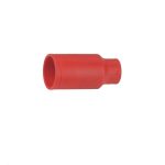 VDE 1000V Insulated 3/8" Metric Socket | Ergonomic Dual-Color Injection Molded Design | Cr-Mo Steel | DIN EN IEC 60900:2018 Certified