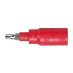 VDE 1000V Insulated 3/8" Torx Bit Socket | Ergonomic Dual-Color Injection Molded Design | Cr-Mo Steel | DIN EN IEC 60900:2018 Certified