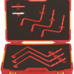 VDE 1000V Insulated 8-Piece Z-Type Stop Ring Wrench Set | 14mm, 17mm & 19mm Insulated Z-Type Wrenches in Multiple Sizes | Charging Cable Included | Ergonomic Dual-Color Design | 10000V High Voltage Tested | DIN EN IEC 60900:2018 Certified | PHC8Z