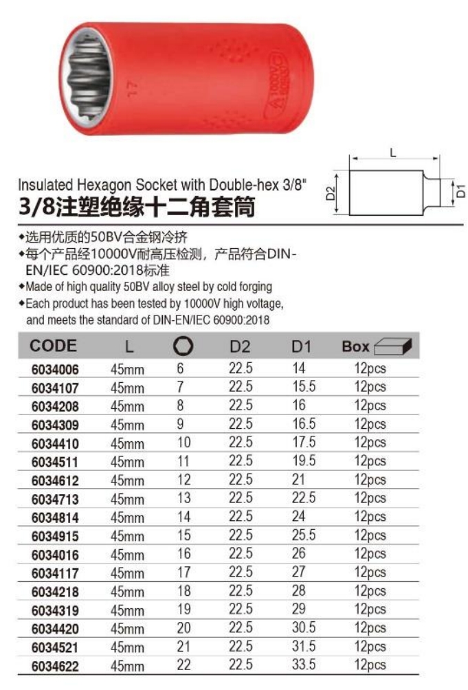 zhutu30 | Hemex VDE Tools – Professional 1000V Insulated Tools